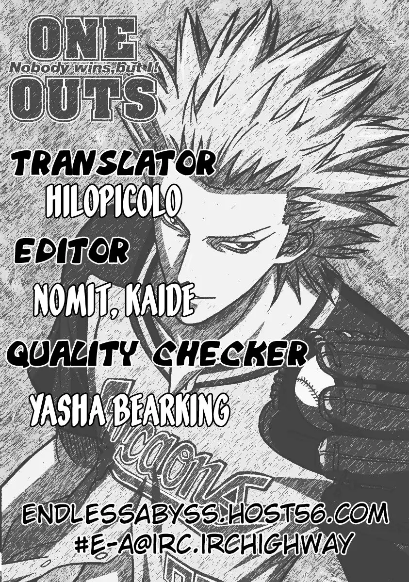 One Outs Chapter 100 24